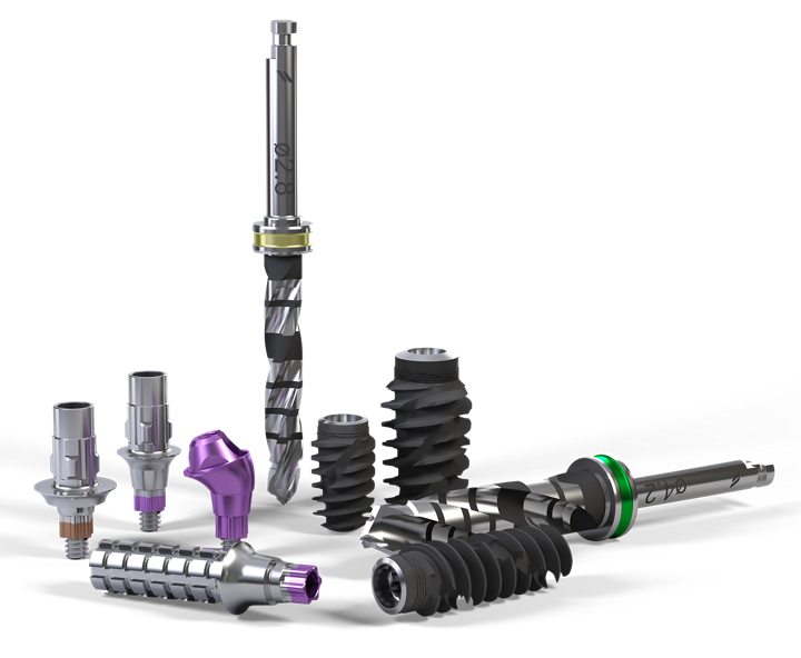 سیستم ایمپلنت Straumann BLX به منظور ارائه ثبات اولیه (Primary Stability) بالا طراحی شده و مناسب برای پروتکل‌های بارگذاری فوری (Immediate Placement/Loading) و همچنین روش‌های متعارف است.