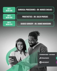 دوره‌ی تخصصی و سه‌روزه ایمپلنت اشترومن و نئودنت ویژه رزیدنت‌ها و فارغ‌التحصیلان دندانپزشکی برای آشنایی با اصول و پروتکل‌های درمانی به صورت علمی و کاربردی