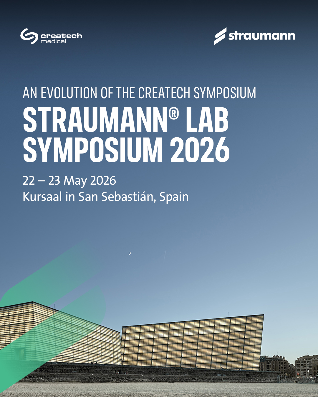 شرکت اشترومن با افتخار میزبان سامیت لابراتوار اشترومن ۲۰۲۶ STRAUMANN Lab Symposium 2026 است؛ همایشی علمی و بین‌المللی که در تاریخ ۲۲ تا ۲۳ می ۲۰۲۶ در شهر سن‌سباستین، اسپانیا برگزار می‌شود.