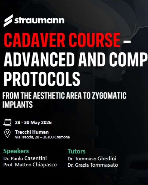 دوره کاداور CADAVER COURSE Advanced and Complex Implant Protocols با هدف ارتقای مهارت‌های کلینیکی در سطح پیشرفته و فرصتی برای کار عملی بر روی Human Specimen